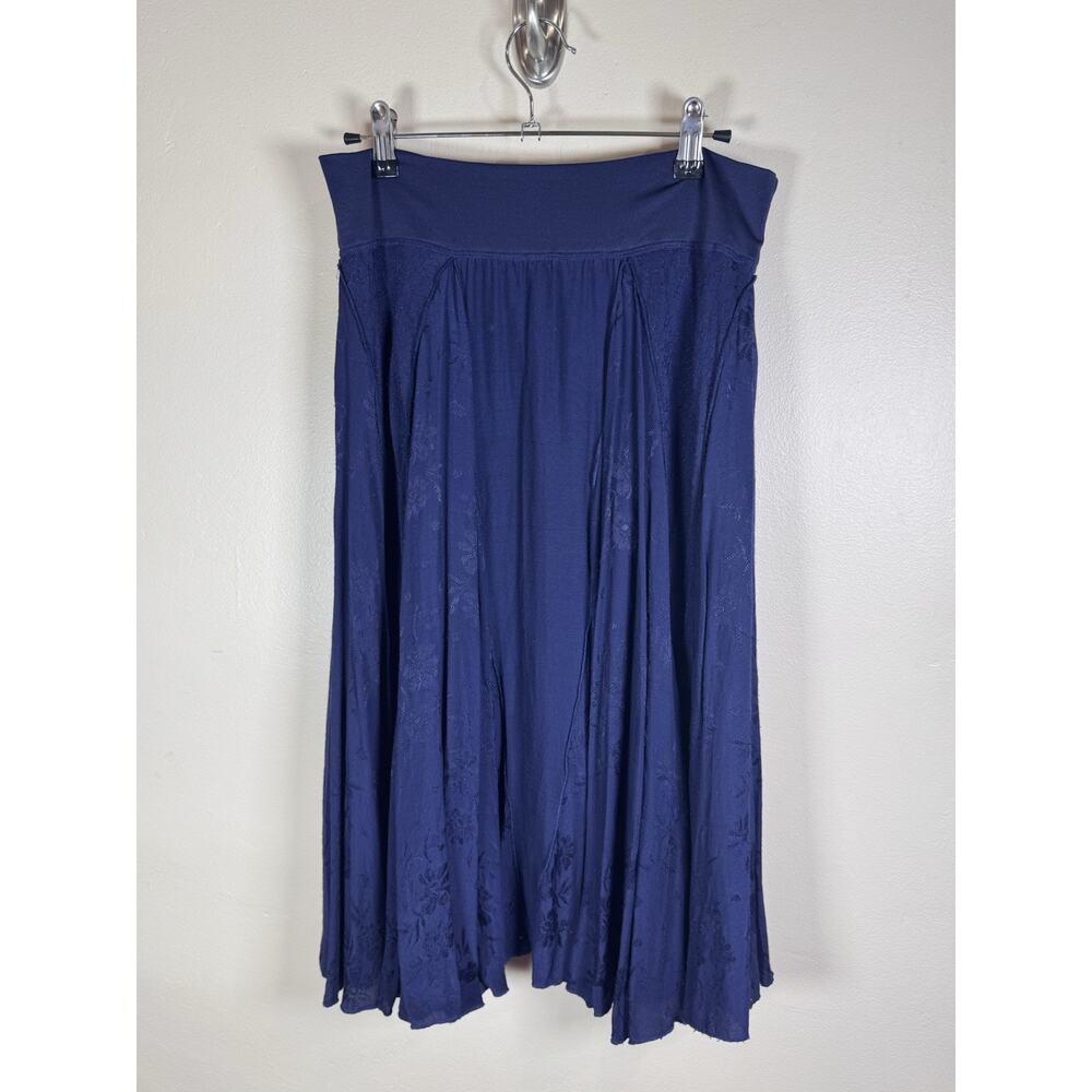 Coldwater Creek Womens Gypsy Midi Skirt S Boho Renaissance Festival Whimsigoth - Picture 4 of 8